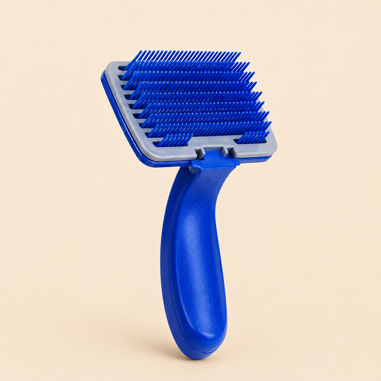 Pet Grooming Slicker Brush for Dogs & Cats | Self Cleaning Hair Remover Brush