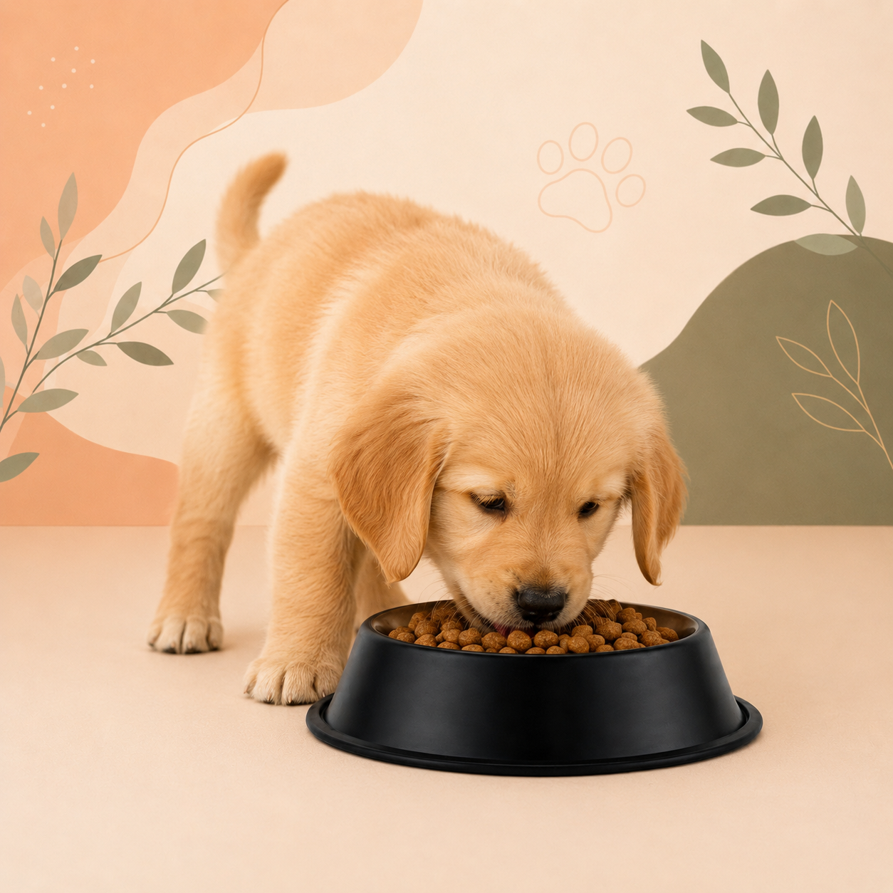 Stainless Steel Feeding Bowl for Pet (Multicolor, 600 ml) (Pack of 2)